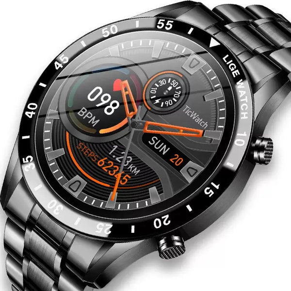 Multifunctional Smart Watch Bluetooth Call Pedometer Blood Pressure Heart Rate Detection Waterproof Watch - Memoriex 