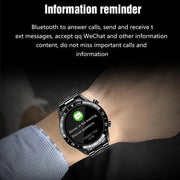 Multifunctional Smart Watch Bluetooth Call Pedometer Blood Pressure Heart Rate Detection Waterproof Watch - Memoriex 