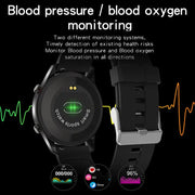 Multifunctional Smart Watch Heart Rate Blood Pressure Blood Oxygen Detection Sports Smart Bracelet - Memoriex 