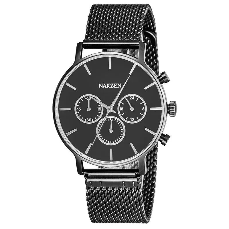 NAKZEN Men Fashion Sport Quartz Simple Clock Business Mens Watches Top Brand Luxury Waterproof Wrist Watch Relogio Masculino-9