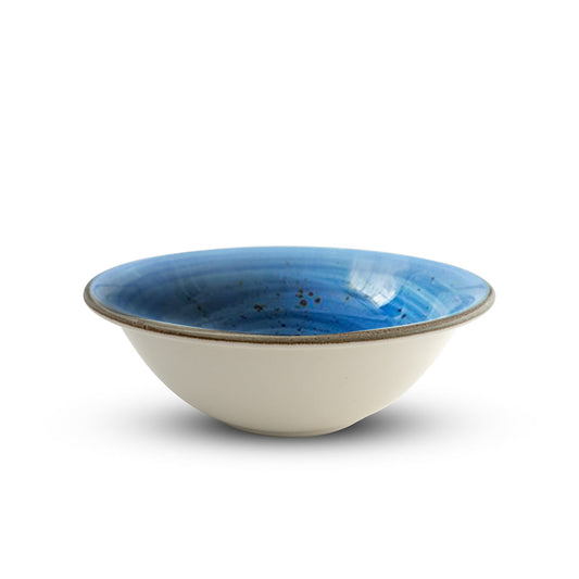 Porcelain Soup-Cereal Bowl Pebble Marine Blue 14cm-0