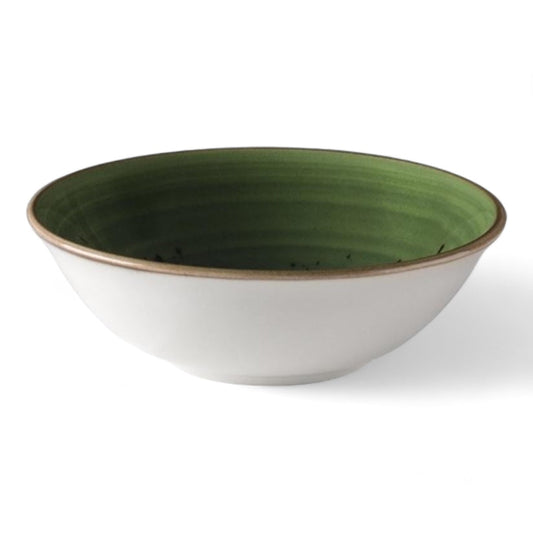 Porcelain Soup-Cereal Bowl Pebble Pistachio Green 14cm-0