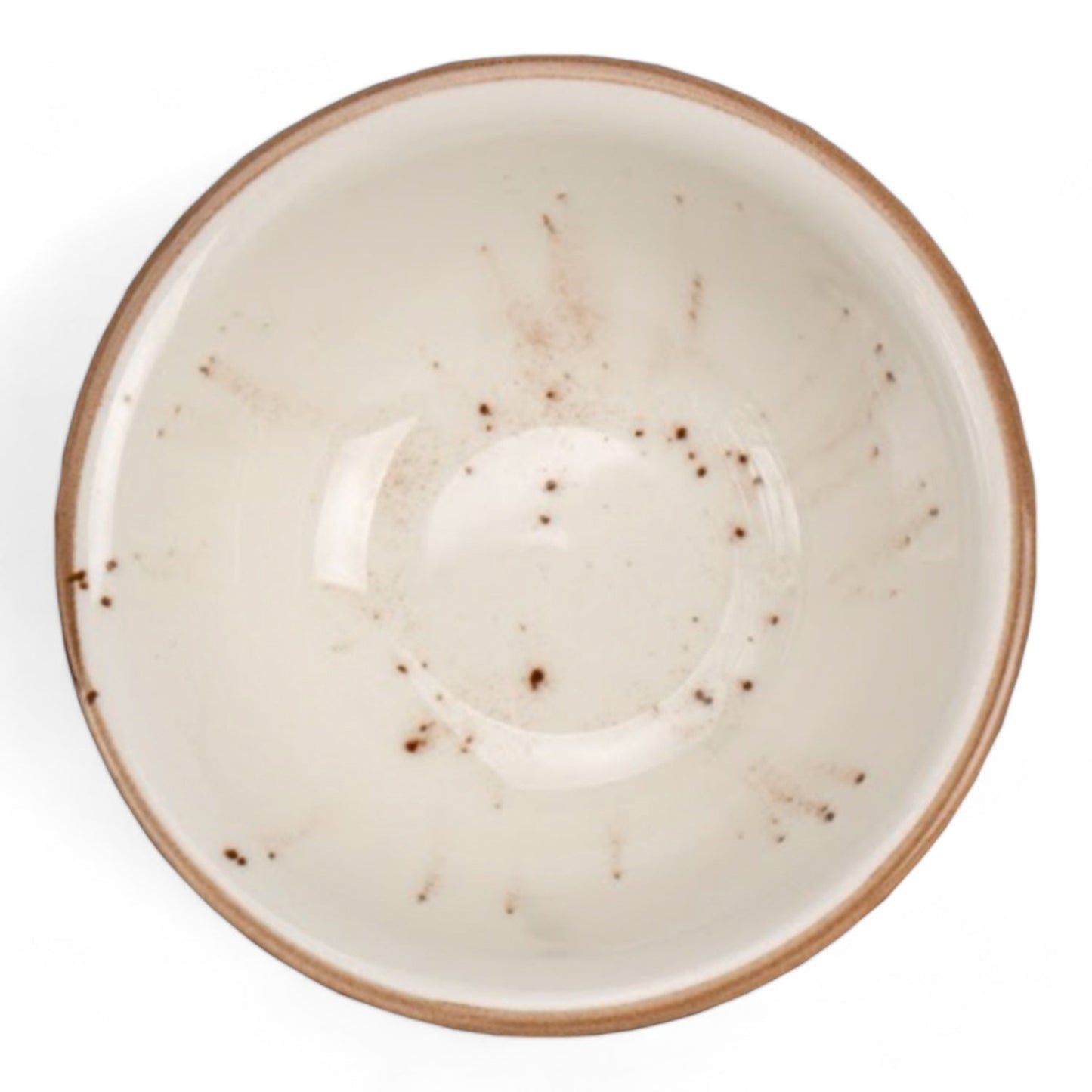 Porcelain Soup-Cereal Bowl Pebble Marble White 18cm-1