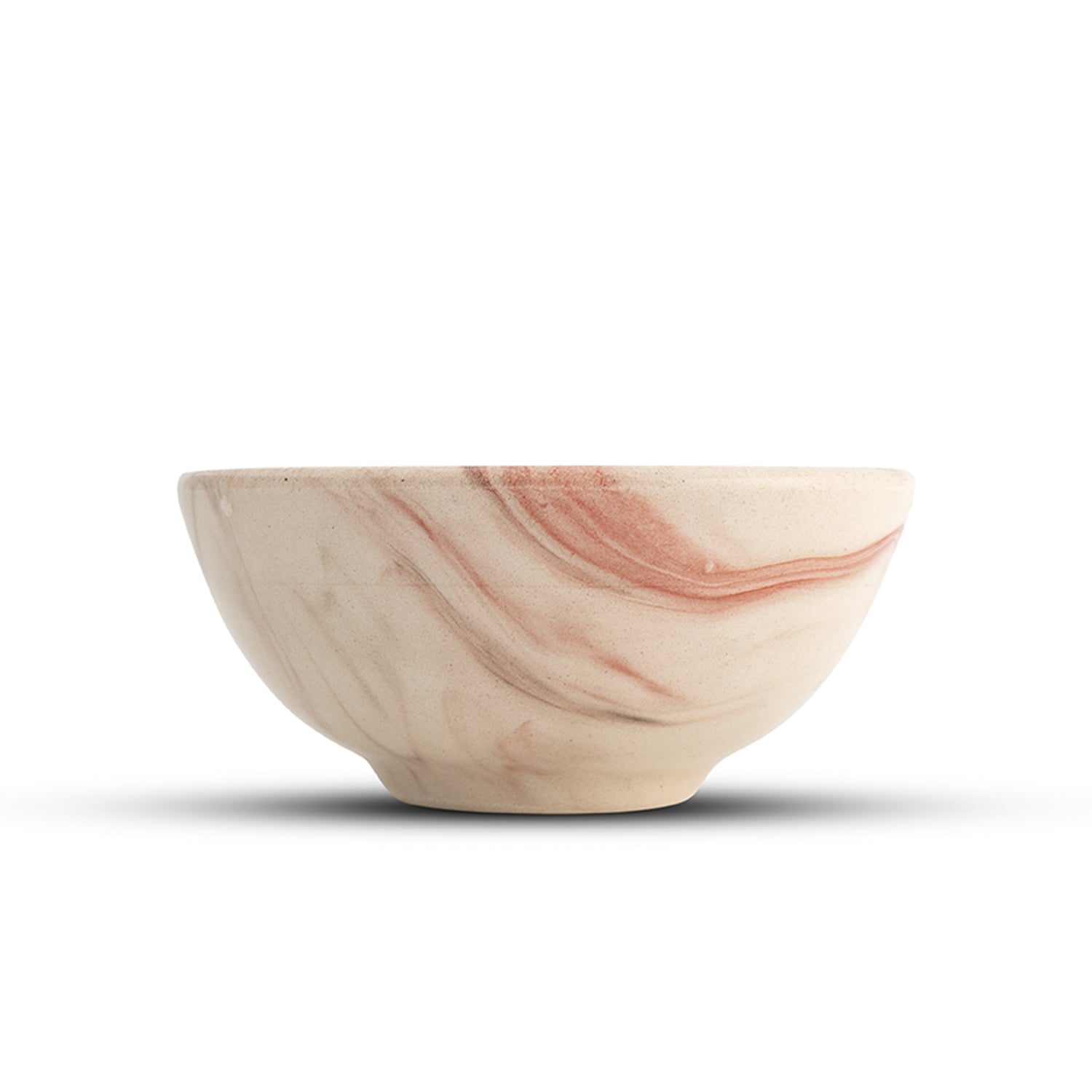 Handmade Ceramic Bowl Mocha Red 8cm-0