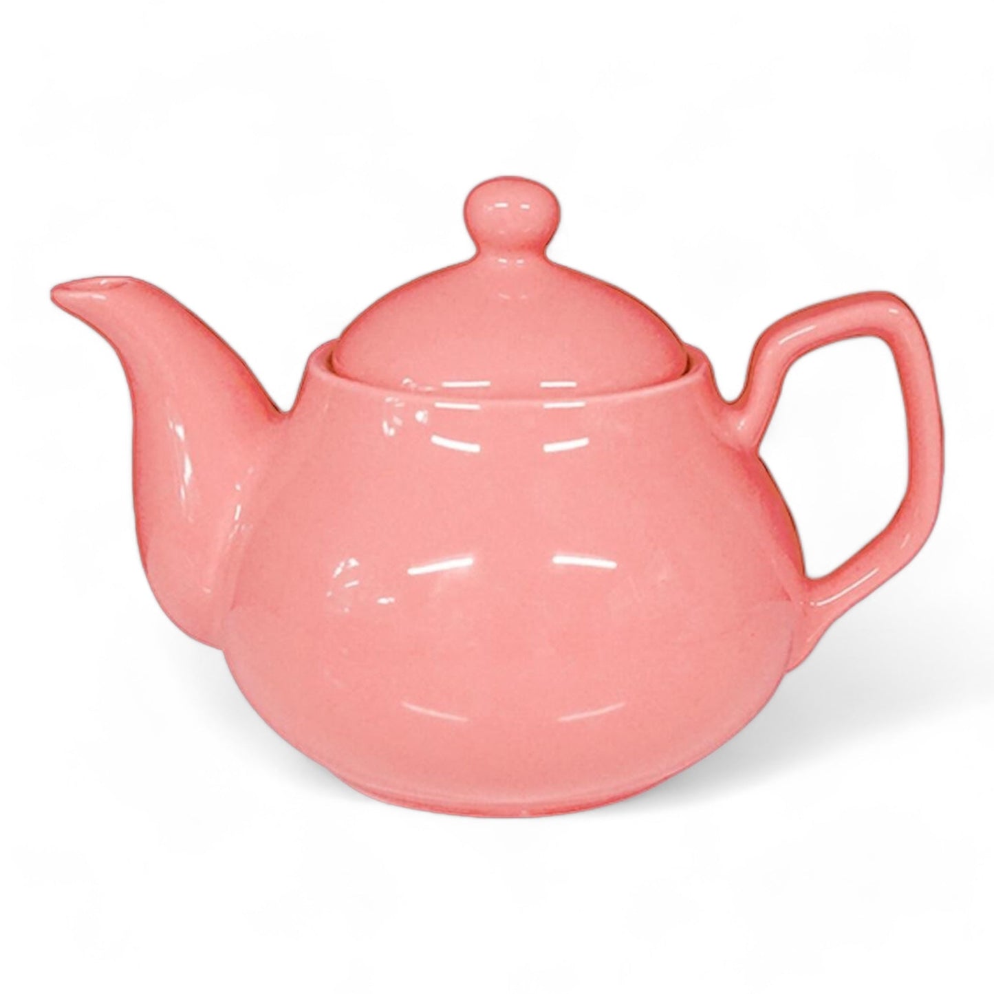 Porcelain Tea Pot Pink 15cm-0