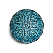 Ceramic Dip Bowl – Iznik, Turquoise – 8cm-1