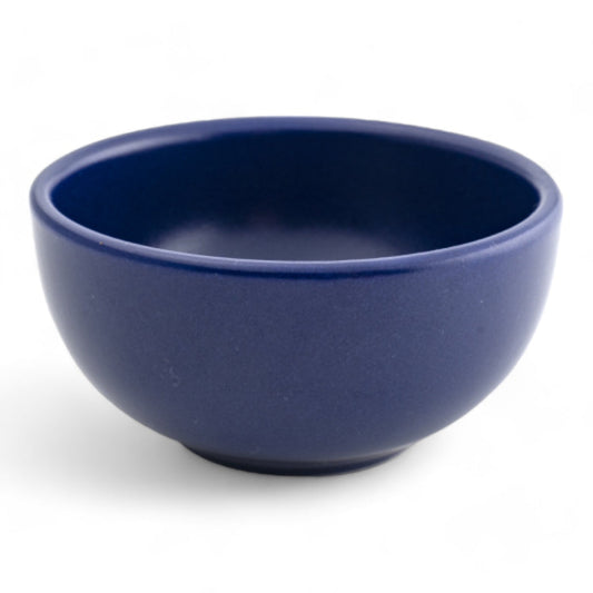 Ceramic Snack&Dip Bowl Matrix Blue 8cm-0