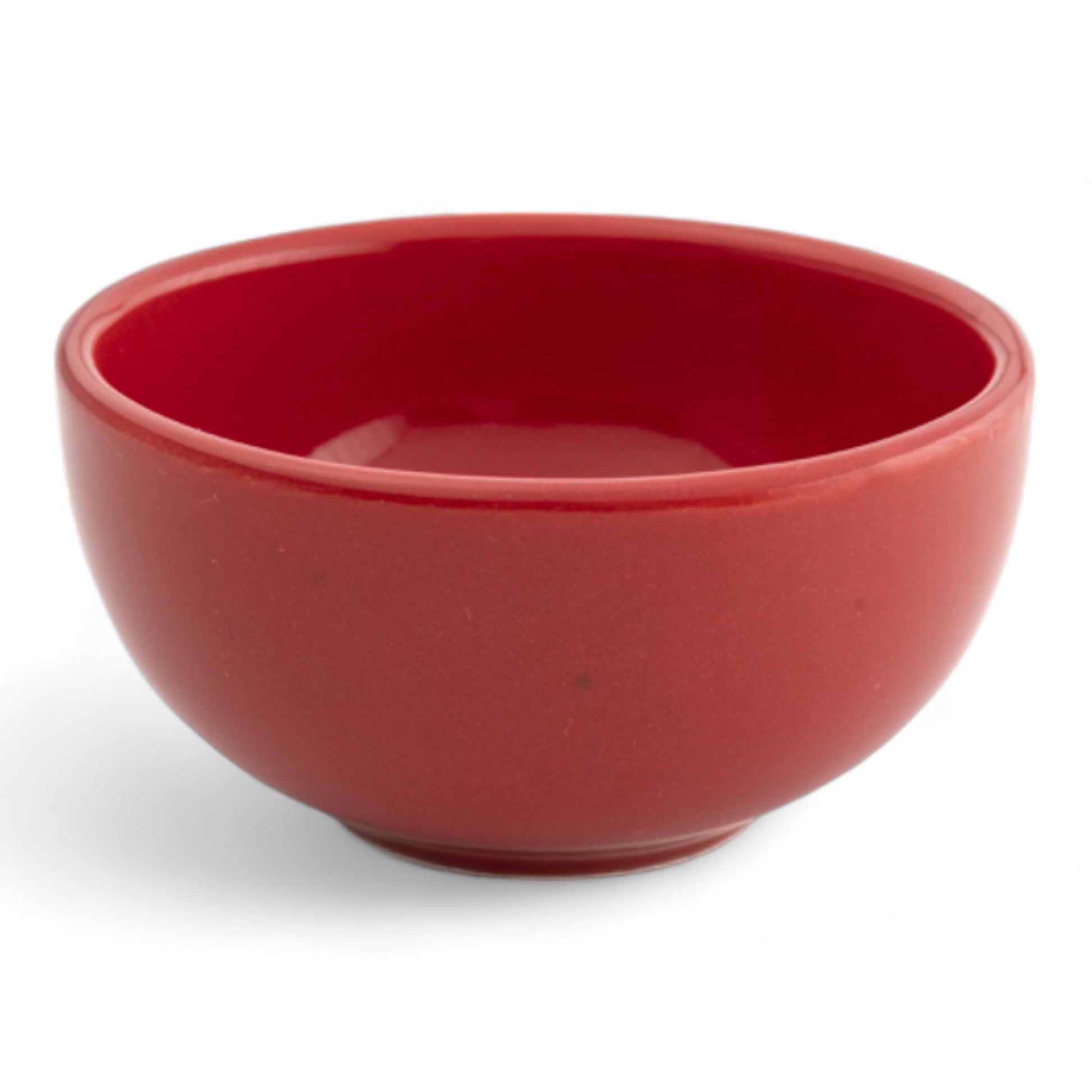 Ceramic Snack&Dip Bowl Matrix Red 8cm-0