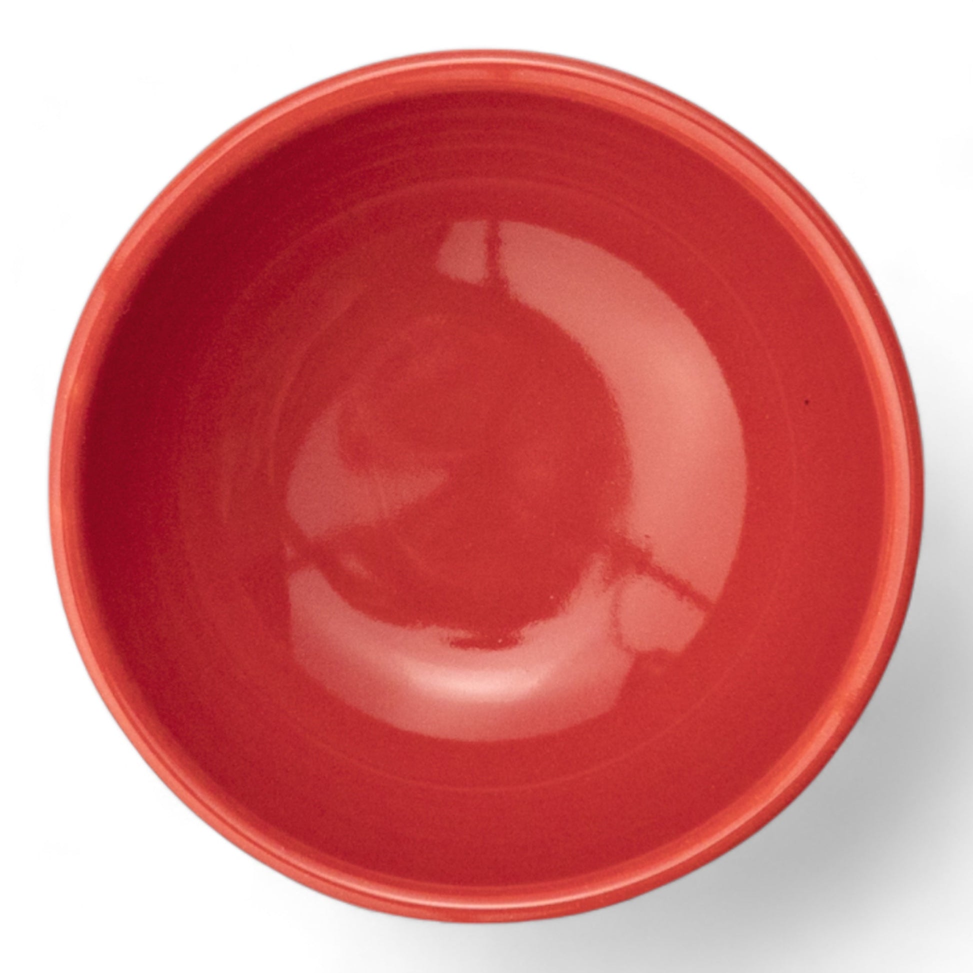 Ceramic Snack&Dip Bowl Matrix Red 8cm-1