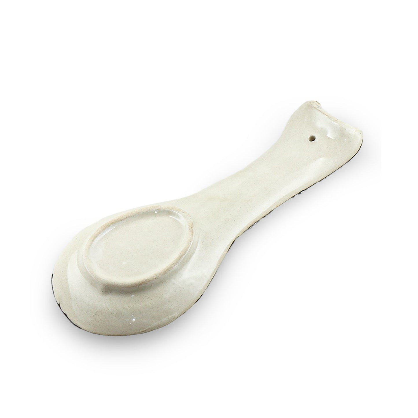 Ceramic Spoon Rest Tulip Yellow 24cm-1