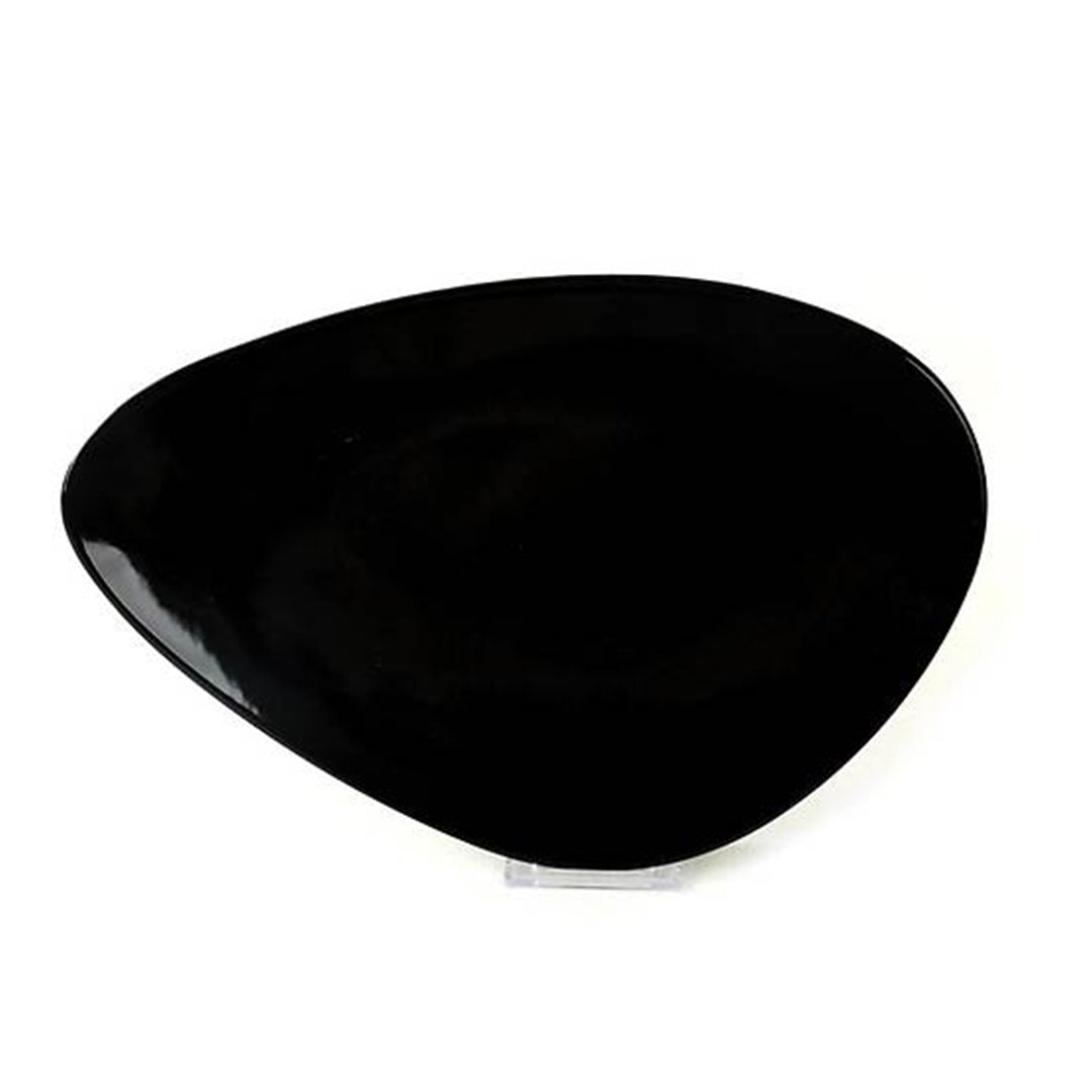 Ceramic Serving Plate&Platter Black Pearl Black 23cm-1