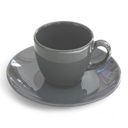 Porcelain Coffee&Tea Cup Espresso Cups Dark Grey-0