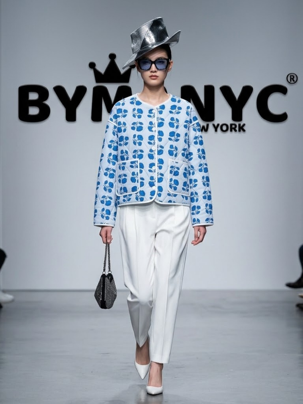 WOMEN'S JACKET Ecological FINANCIAL DISTRICT New Collection Trendy BYMANYC ® New York-0