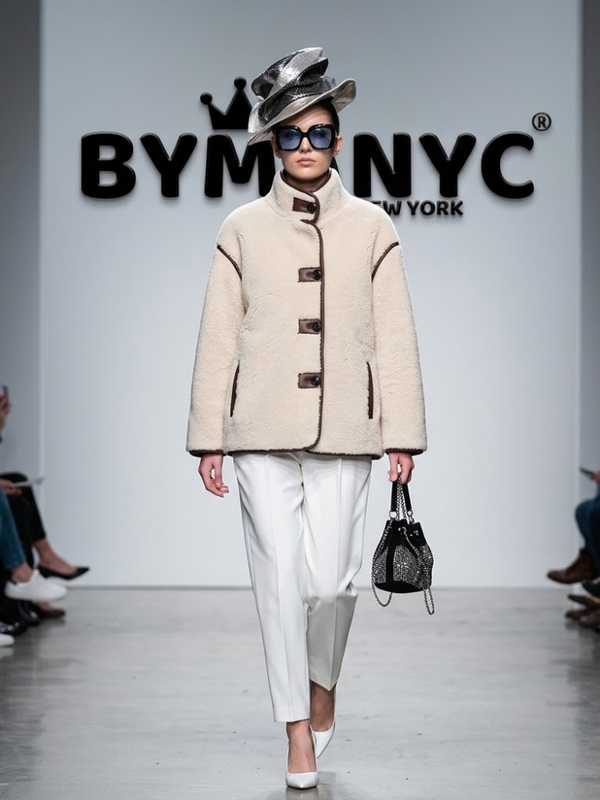 WOMEN'S JACKET Ecological KIPS BAY New Collection Top Trendy BYMANYC ® New York-0