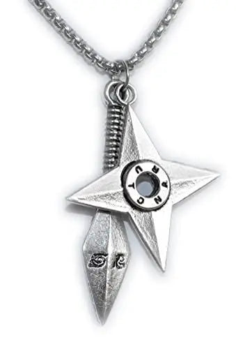 Naruto shuriken X Kunai Special Necklace-0