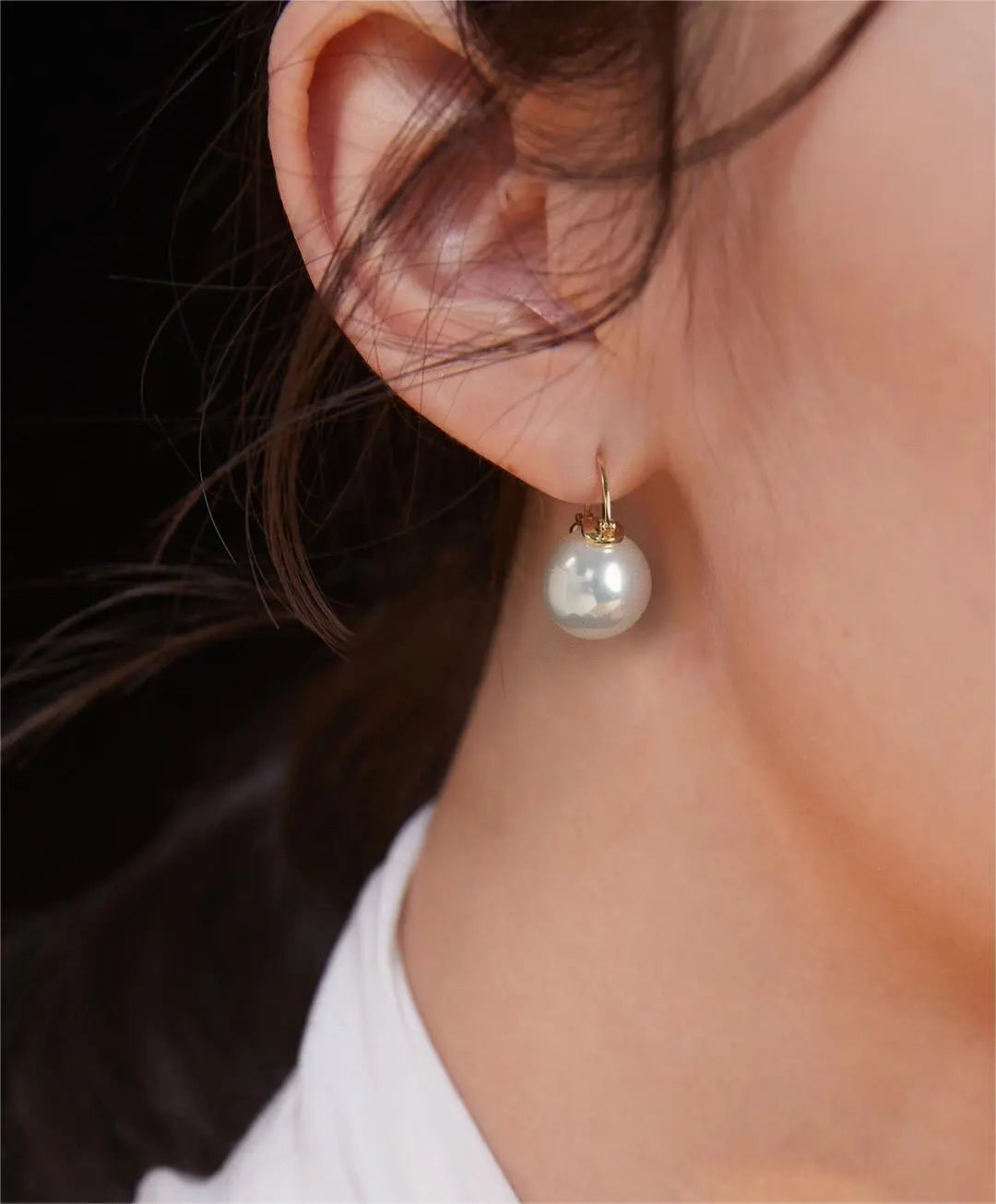 Natural Pearl Earrings-2