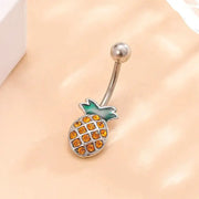 Navel Ring Creative Bat Bee Navel Buckle Navel Ring Body Piercing Jewelry - Memoriex 