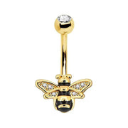 Navel Ring Creative Bat Bee Navel Buckle Navel Ring Body Piercing Jewelry - Memoriex 