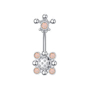 Navel Ring Creative Bat Bee Navel Buckle Navel Ring Body Piercing Jewelry - Memoriex 