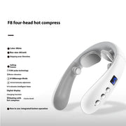 Neck Massager Hot Compress Shoulder And Neck Massager - Memoriex 