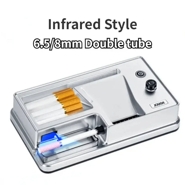 New 3-in-1 Auto Cigarette Rolling Machine – Electric, Smart Sensing, 6.5/8mm Tubes. - Memoriex 