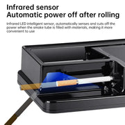 New 3-in-1 Auto Cigarette Rolling Machine – Electric, Smart Sensing, 6.5/8mm Tubes. - Memoriex 