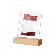 New And Strange Quicksand Painting Night Light 3D Hourglass Painting Decoration Home Gift Bedside Atmosphere Sand Painting Led Table Lamp - Memoriex 