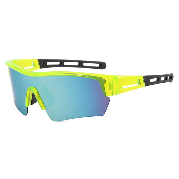 New Colorful Sunglasses Men And Women Outdoor Sports Glasses 9332 Cycling Sunglasses - Memoriex 