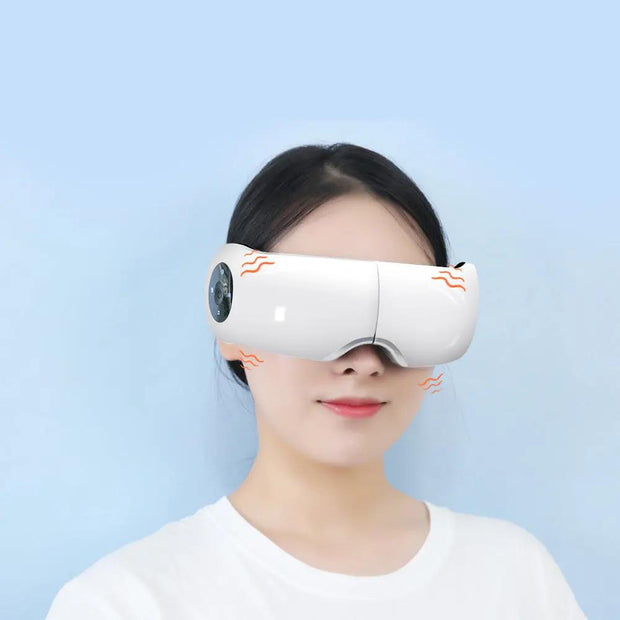 New Eye Protector Eye Airbag Heating Eye Mask Gift Hot Compress Bluetooth Eye Protector Smart Eye Massager - Memoriex 