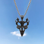 New Hip-Hop Accessories Sweater Chain Military Titanium Steel Necklace Men's Jewelry - Memoriex 