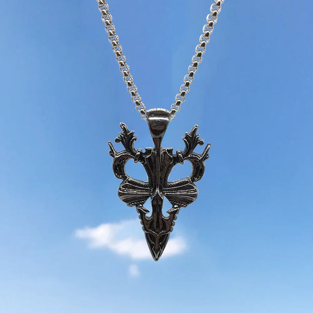 New Hip-Hop Accessories Sweater Chain Military Titanium Steel Necklace Men's Jewelry - Memoriex 