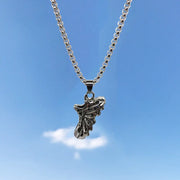 New Hip-Hop Accessories Sweater Chain Military Titanium Steel Necklace Men's Jewelry - Memoriex 