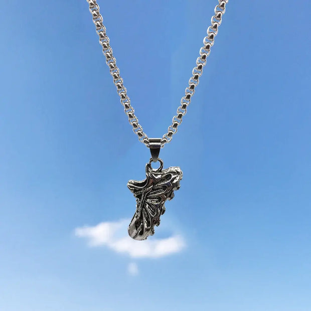 New Hip-Hop Accessories Sweater Chain Military Titanium Steel Necklace Men's Jewelry - Memoriex 