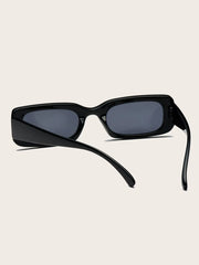 New Retro Small Frame Square Sunglasses Men And Women Trend Simple Street Shooting Sunglasses - Memoriex 