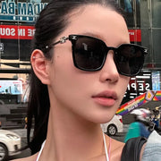 New Square Women's Sunglasses with Advanced UV Protection and Internet Celebrity Photography Sunglasses - Memoriex 