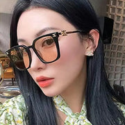 New Square Women's Sunglasses with Advanced UV Protection and Internet Celebrity Photography Sunglasses - Memoriex 