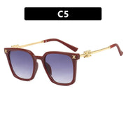 New Square Women's Sunglasses with Advanced UV Protection and Internet Celebrity Photography Sunglasses - Memoriex 