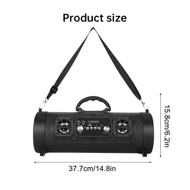 New Wireless Karaoke Smart Bluetooth Speaker, Car Audio Subwoofer, Gift for Computers/People, Street Fashion Gift - Memoriex 