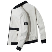 New jacket for spring and autumn fashion brands, men's casual baseball collar jacket, men's - Memoriex 