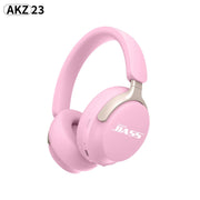 New wireless Bluetooth headset with macaron color AKZ-23 card insertion FM headset - Memoriex 