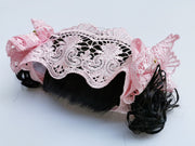 Newborn Baptism Cute Curly Hair Bundle Bangs Hair Ornament - Memoriex 