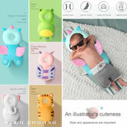 Newborn Toddler Baby Head Protector Safety Pad Cushion Back Prevent Injured Unicorn Bee Cartoon Security Pillows 1-3Y - Memoriex 