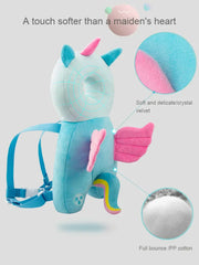 Newborn Toddler Baby Head Protector Safety Pad Cushion Back Prevent Injured Unicorn Bee Cartoon Security Pillows 1-3Y - Memoriex 