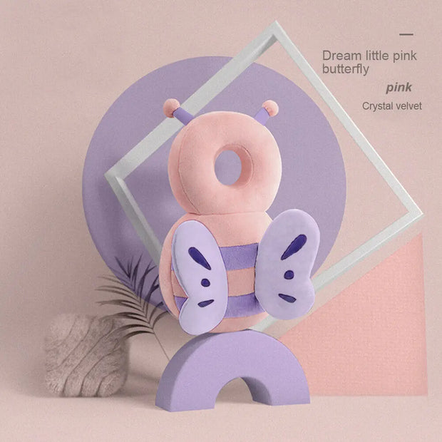 Newborn Toddler Baby Head Protector Safety Pad Cushion Back Prevent Injured Unicorn Bee Cartoon Security Pillows 1-3Y - Memoriex 