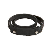 Nino Recycled Rubber Wraparound Bracelet - Memoriex 