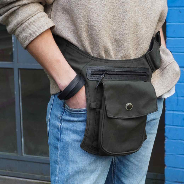 Nino Recycled Rubber Wraparound Bracelet - Memoriex 