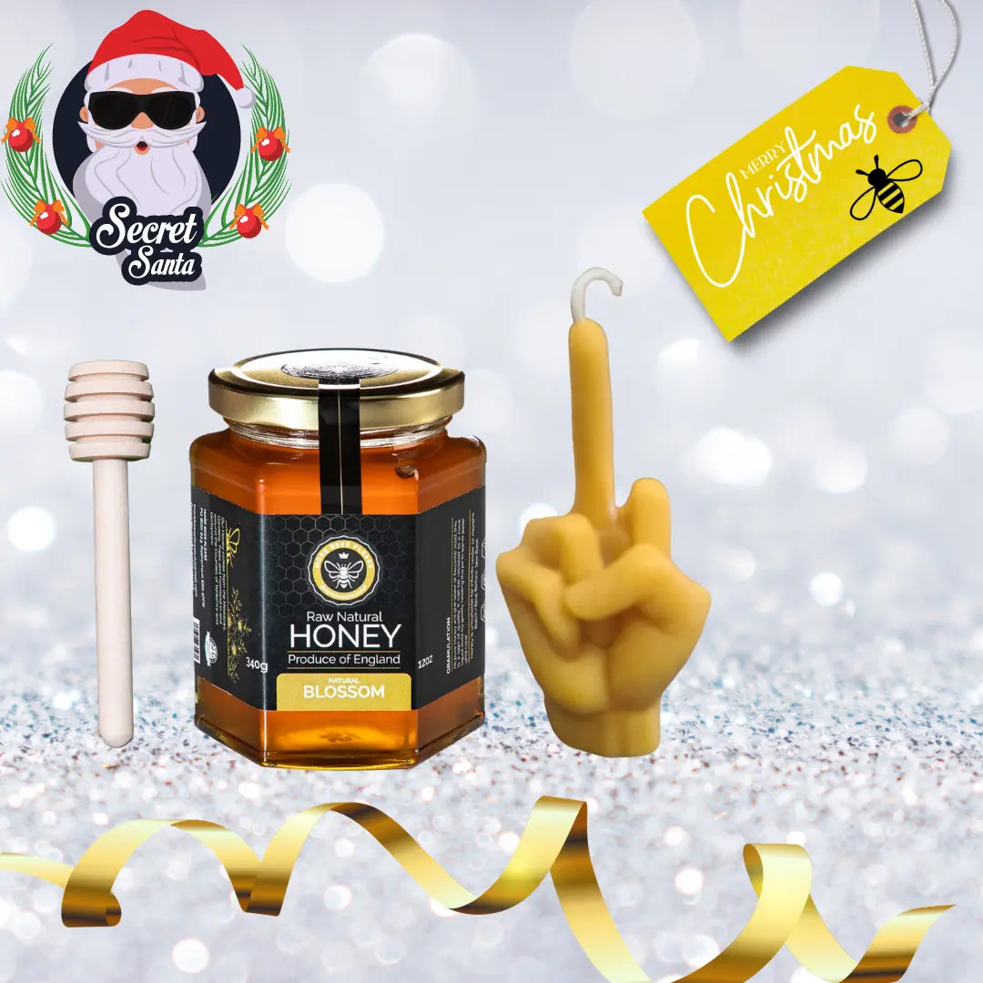 Novelty Beeswax Middle Finger Candle Gift Set-0