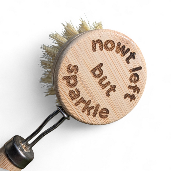Northern-Inspired Dish Brush with Replaceable Head | Natural Washing Up Brush-0