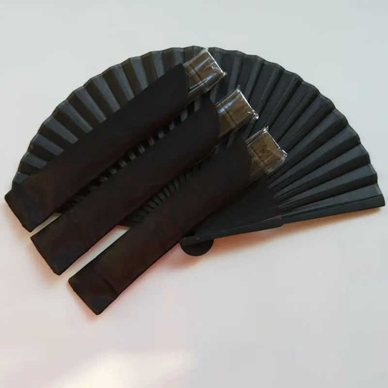 Nuit Noire Hand Fan - Memoriex 