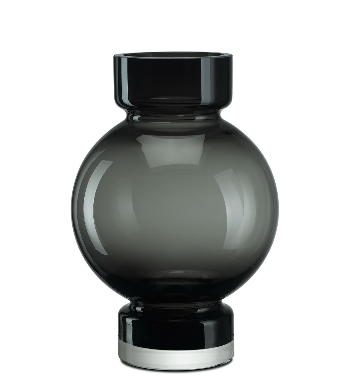 modern ball shaped luxury large vase ORU30GR-0